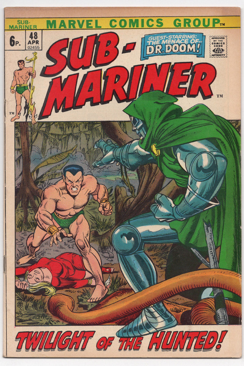 Sub-Mariner 48 1972 VG+