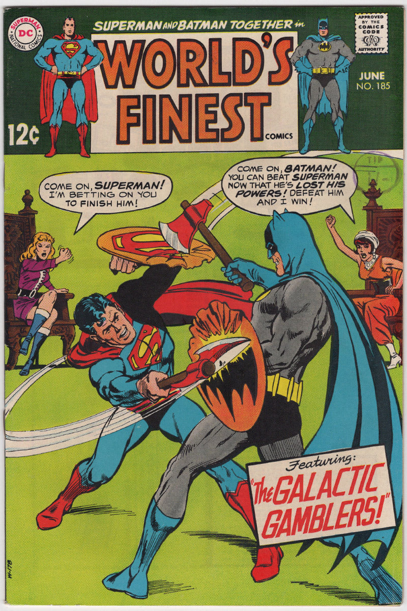 Worlds Finest 185 1969 VF/NM