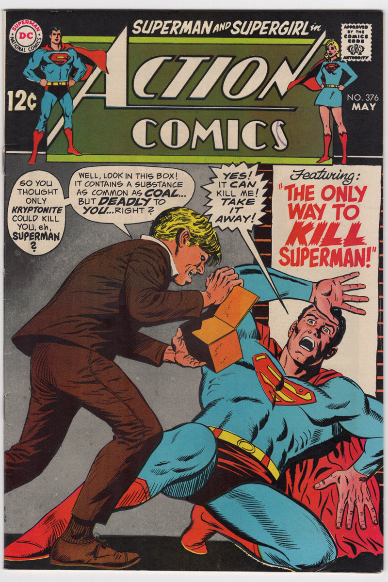 Action Comics 0376 1969 VG+