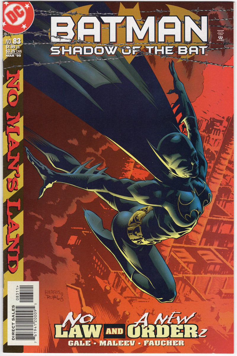 Batman: Shadow of the Bat 083 - 1st Huntress as Batgirl - 1999 NM-