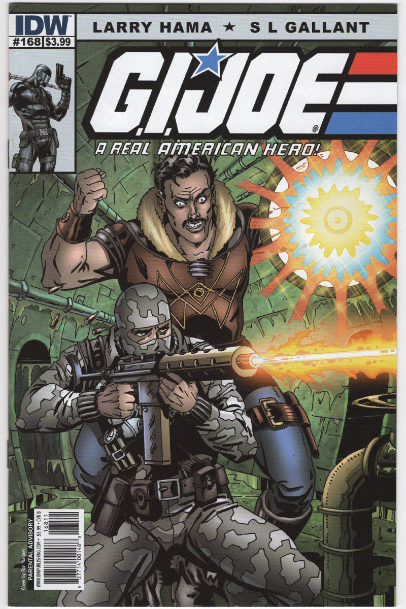 G.I. Joe, A Real American Hero 168 2011 NM-