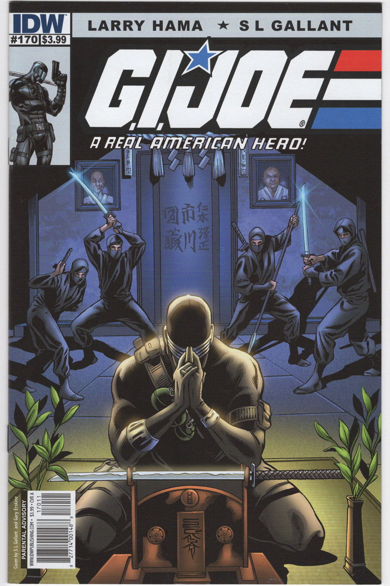 G.I. Joe, A Real American Hero 170 2011 NM-