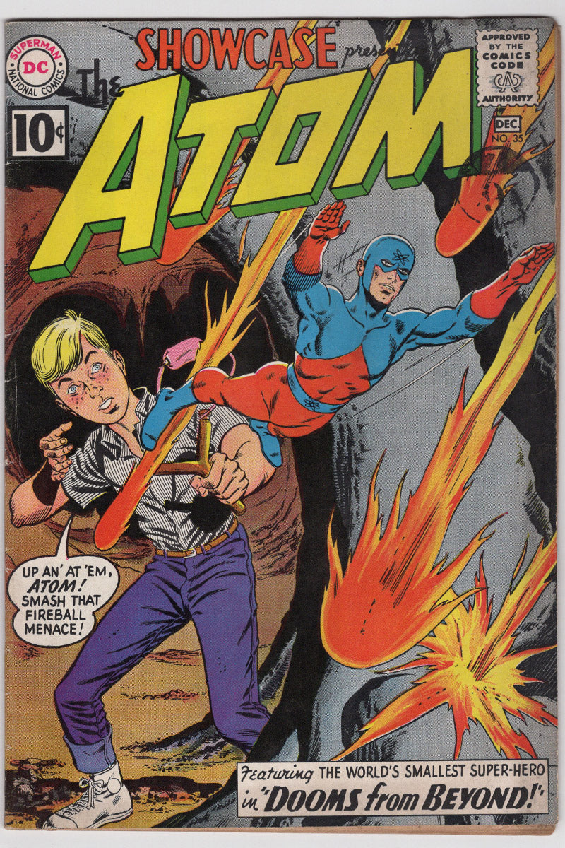 Showcase 035 - 2nd App The Atom - 1961 VG