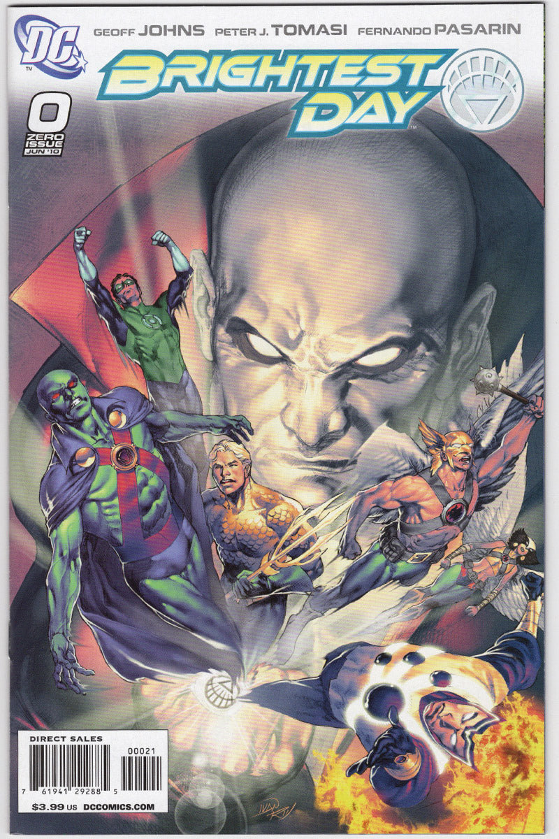 Brightest Day 0 - 1:50 Ivan Reis Variant - 2010 NM-
