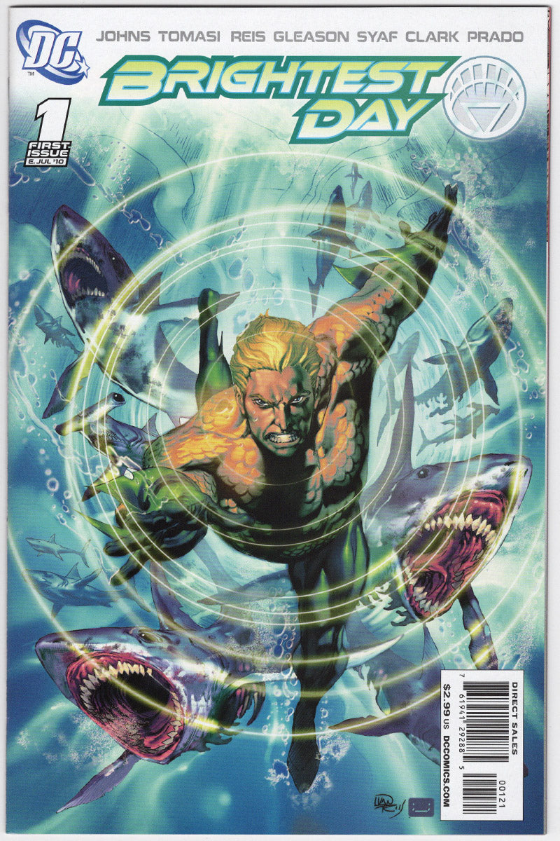 Brightest Day 1 - 1:50 Ivan Reis Variant - 2010 NM