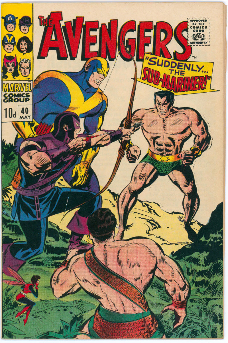 Avengers 040 1967 VF