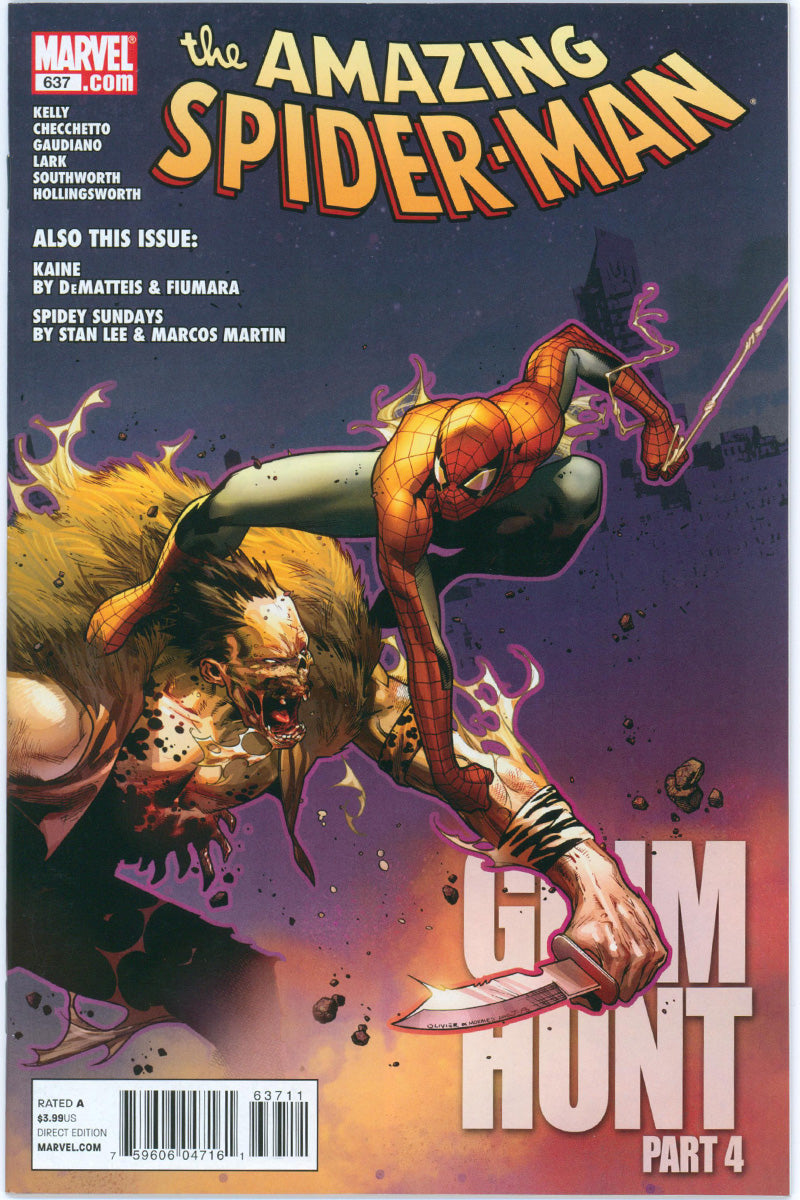 Amazing Spider-Man Vol 2. 637 - 1st App. New Madame Web - 2010 VF/NM