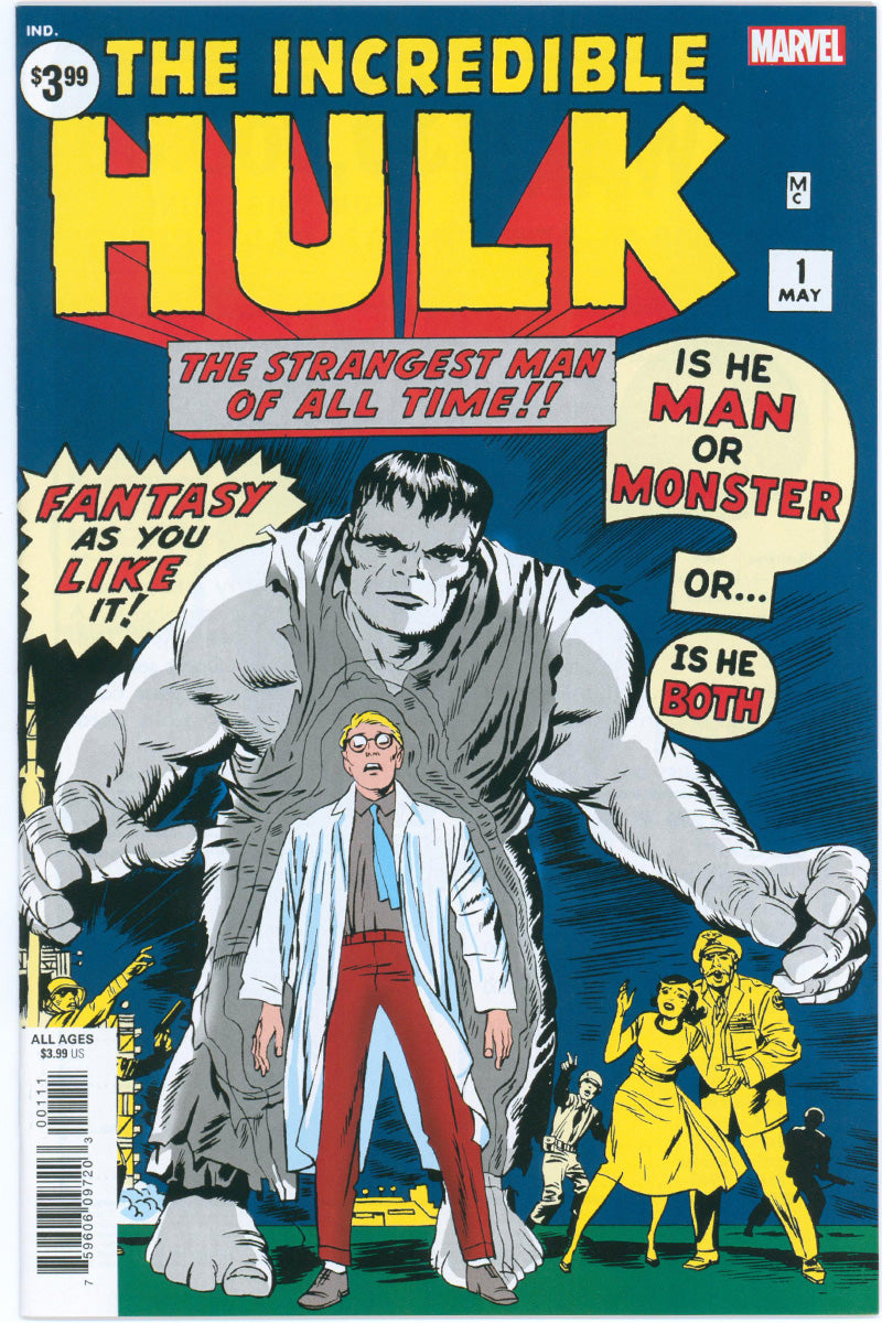 Incredible Hulk 001 Facsimile/reprint - 2023 NM