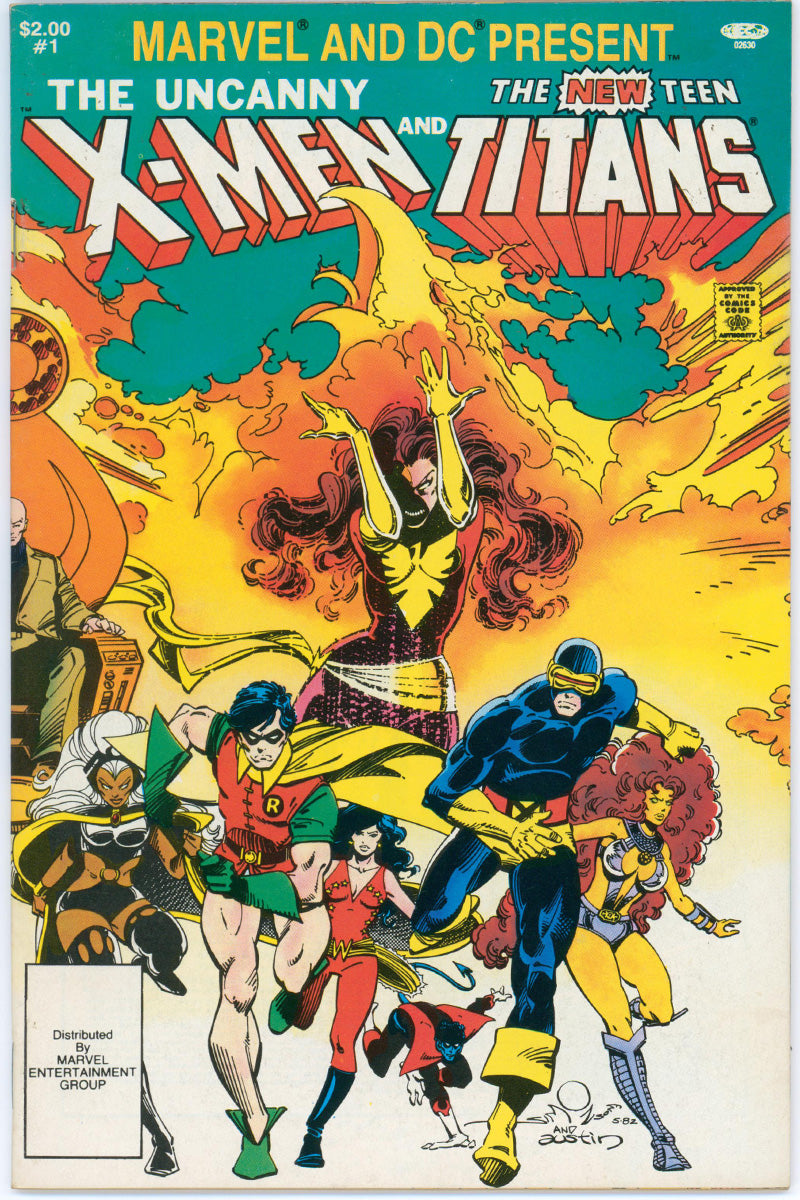 The Uncanny X-Men & The New Teen Titans #1 - 1982 VF+