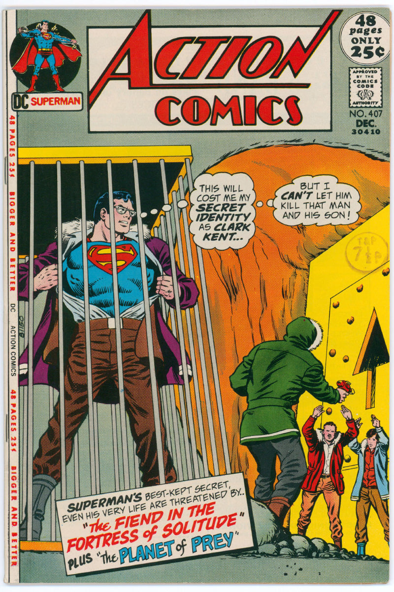 Action Comics 0407 1971 NM-