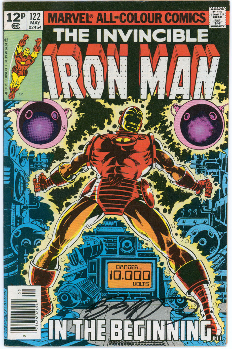 Iron Man 122 - Signed by Bob Layton - 1979 FN+