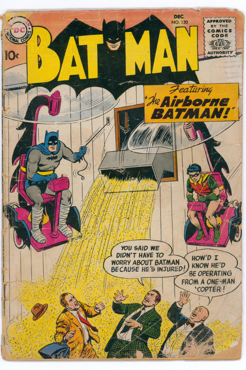 Batman 0120 - 1st App. Whirly-Bats - 1958 FR/GD