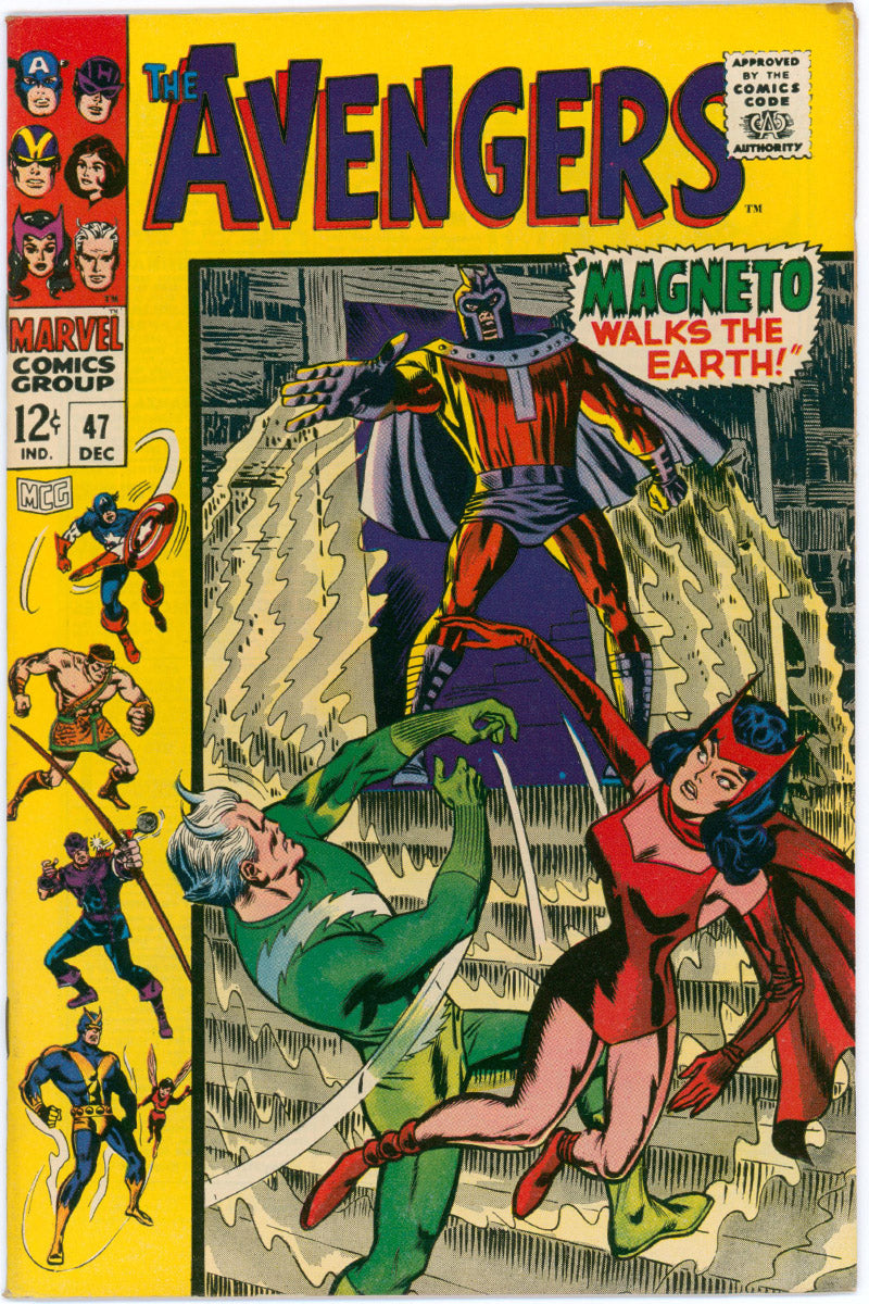 Avengers 047 - 1st App. Dane Whitman - 1967 VF-