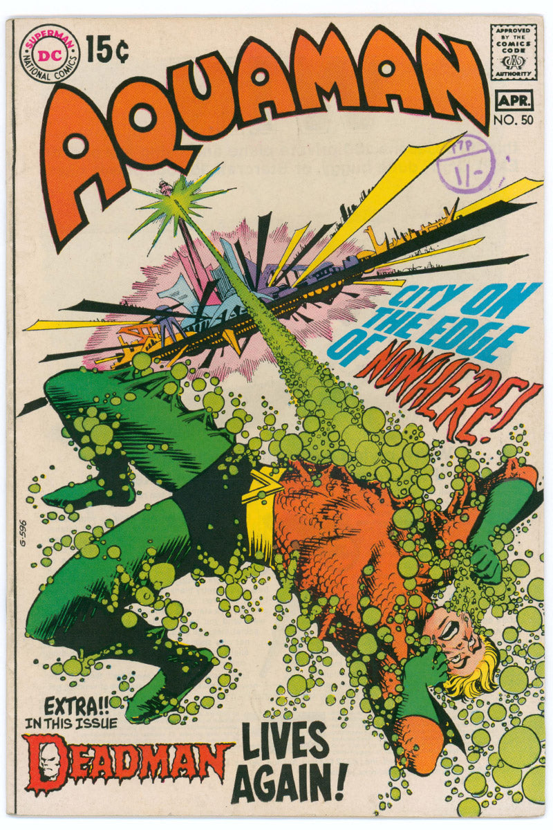 Aquaman 050 - Nick Cardy Cover - 1970 FN-