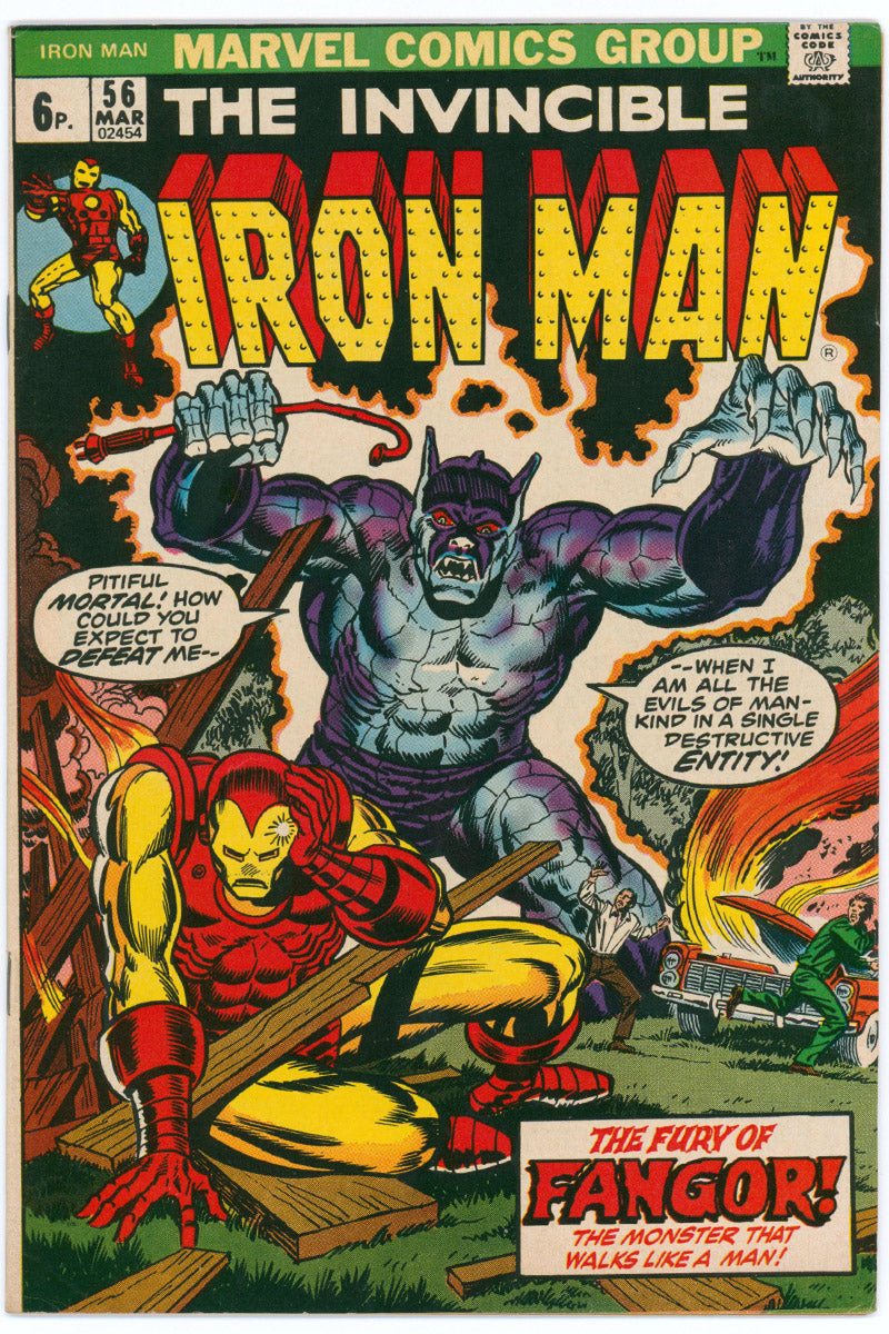 Iron Man 056 - 1st App. Fangor & Rasputin - 1973 VF-