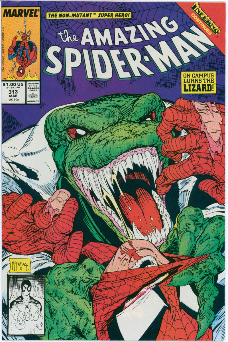 Amazing Spider-Man Vol 1. 313 - 1989 VF+