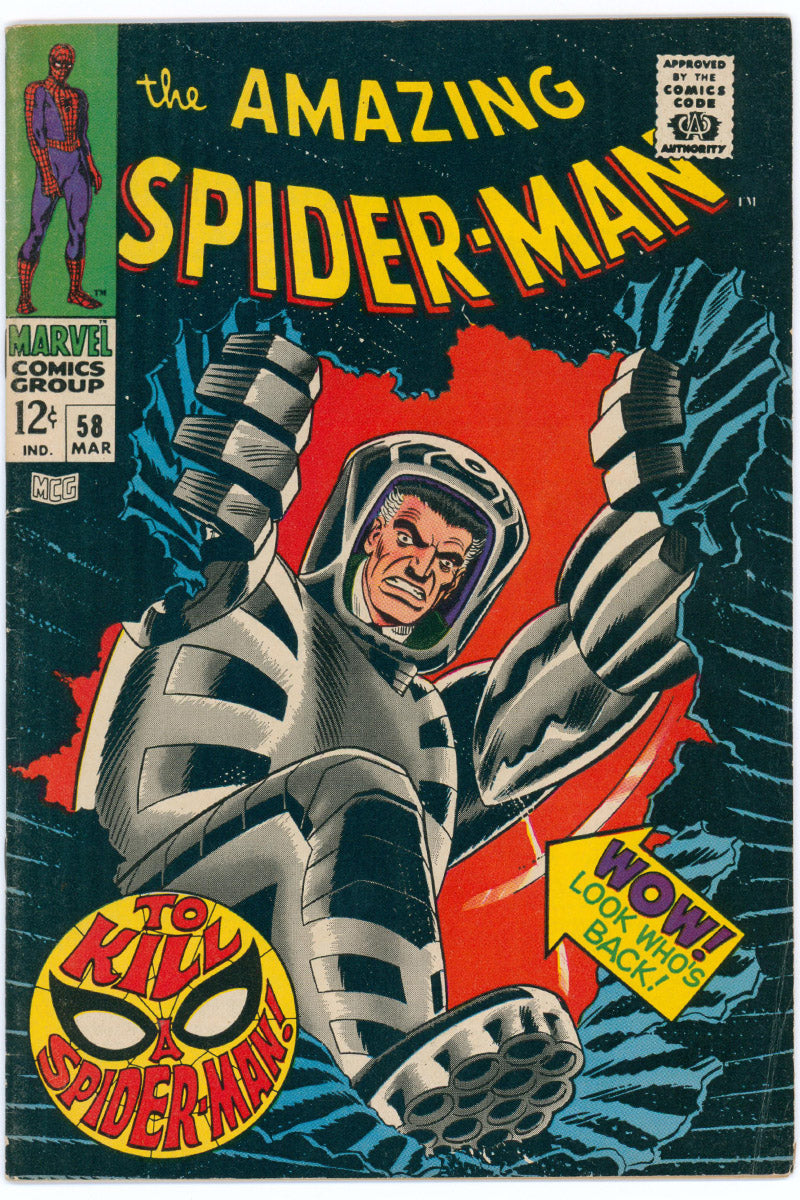 Amazing Spider-Man Vol 1. 058 - 1967 FN-