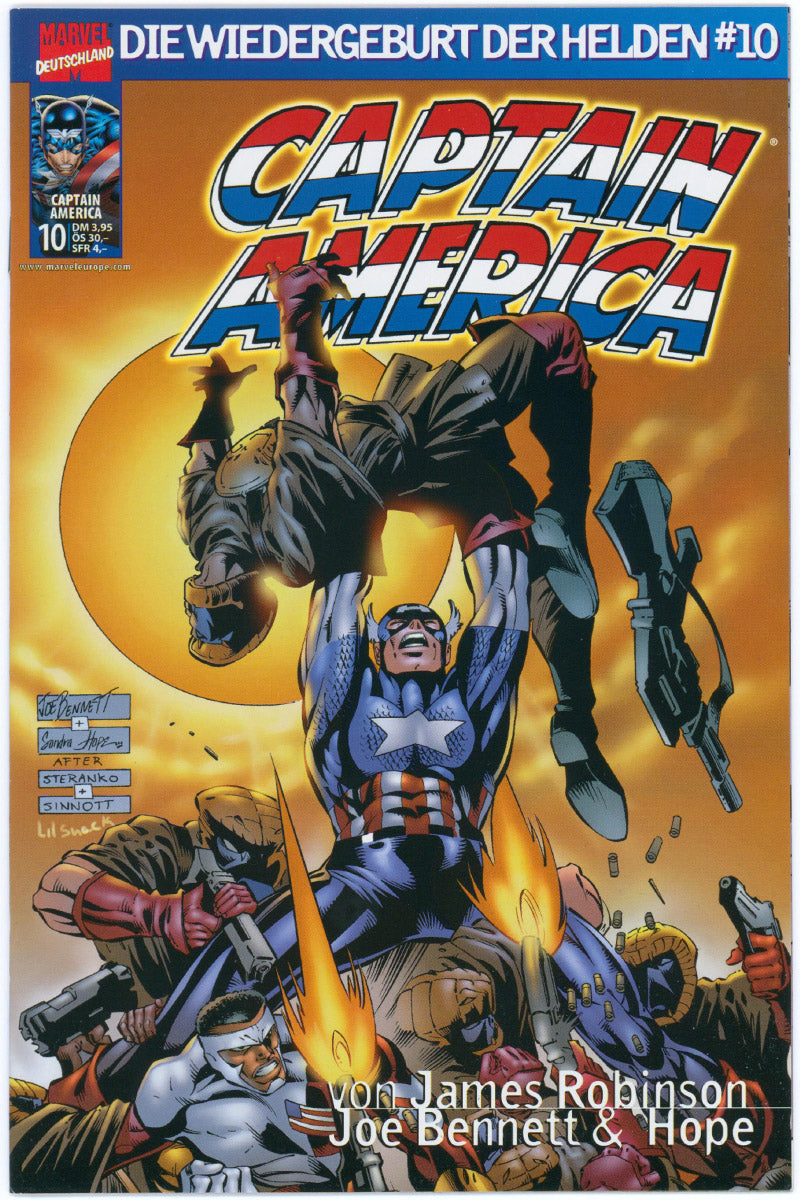 Captain America 010 - German Edition - 1999 VF-
