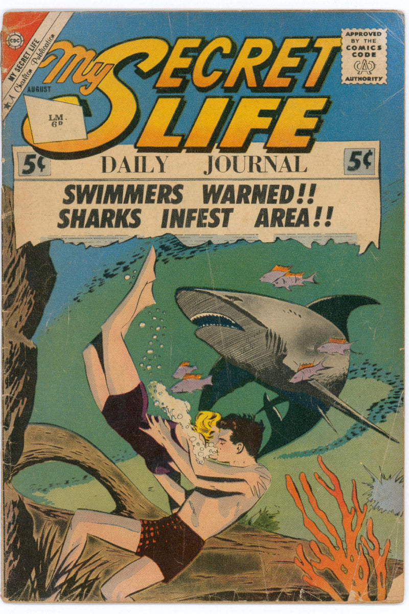 My Secret Life 41 - Charlton Romance - 1961 VG-