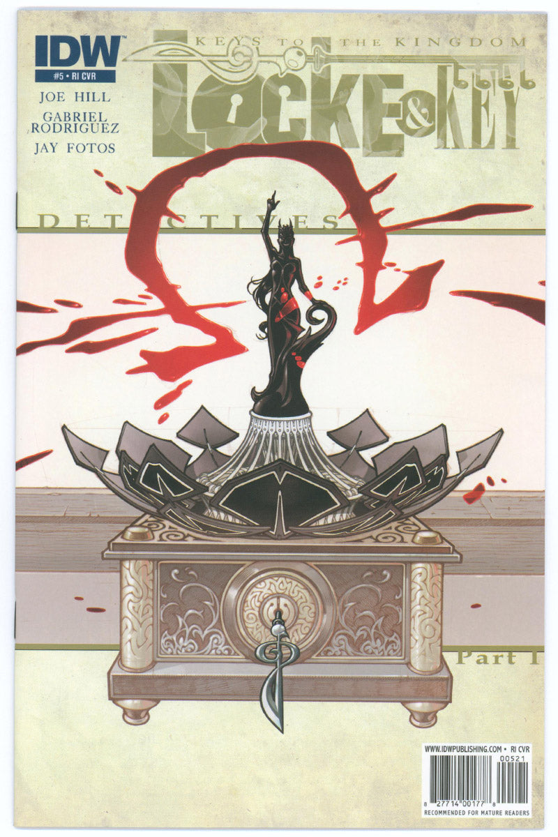 Locke & Key: Keys to the Kingdom 5 - 1:10 Gabriel Rodriguez Variant - 2011 NM