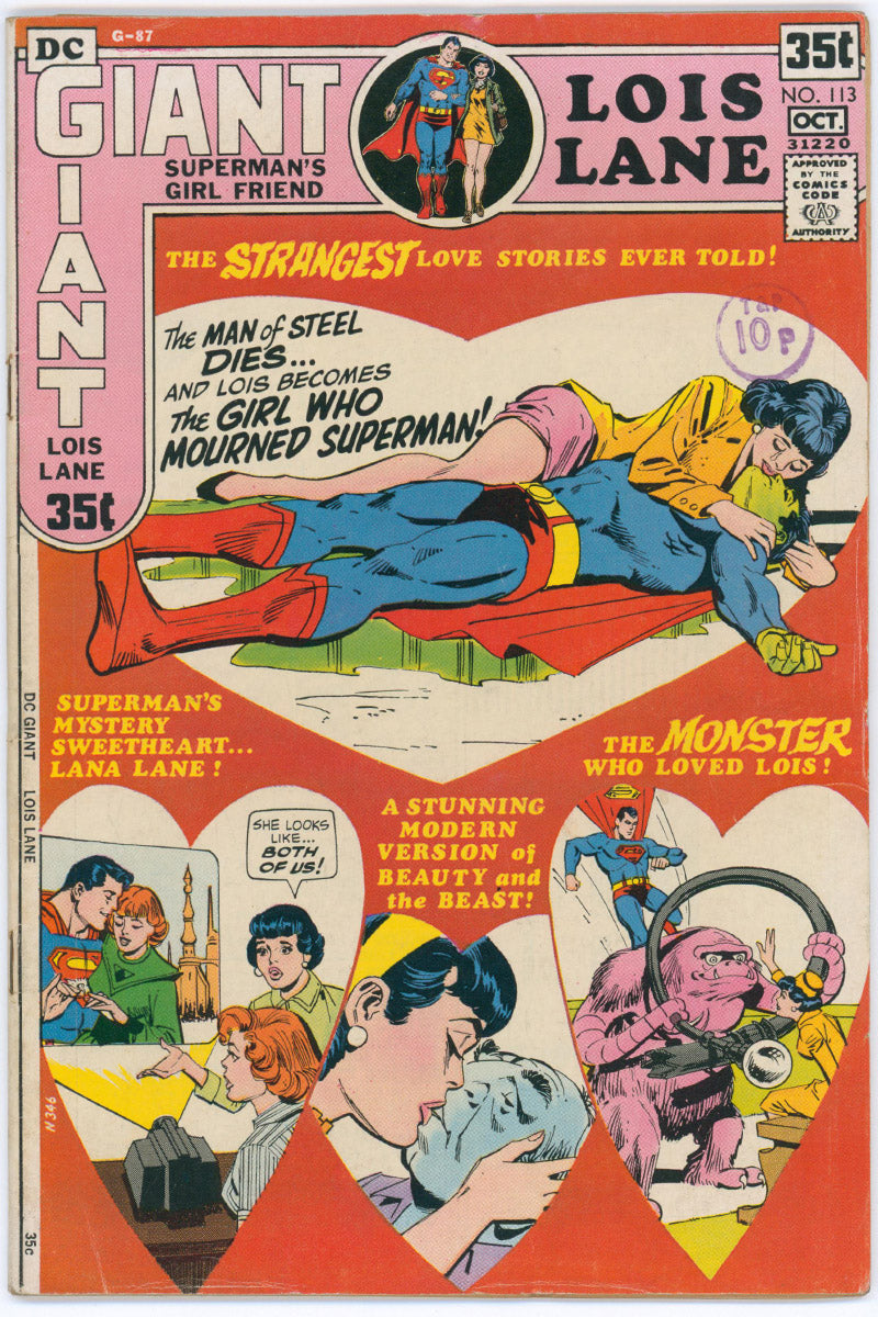 Superman's Girlfriend Lois Lane 113 - 1971 FN-
