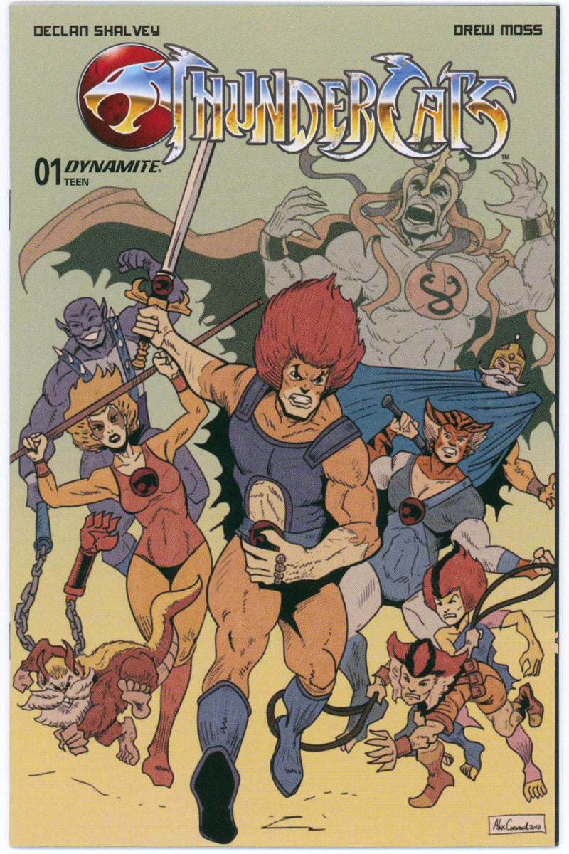 Thundercats Vol 3. 01 - Alex Cormack Trade Dress Variant Ltd. 600 - 2024 NM