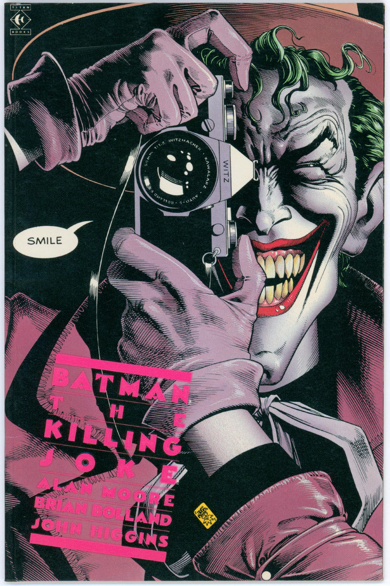 Batman: The Killing Joke - Titan Books UK Edition 2nd Print - 1988 FN+