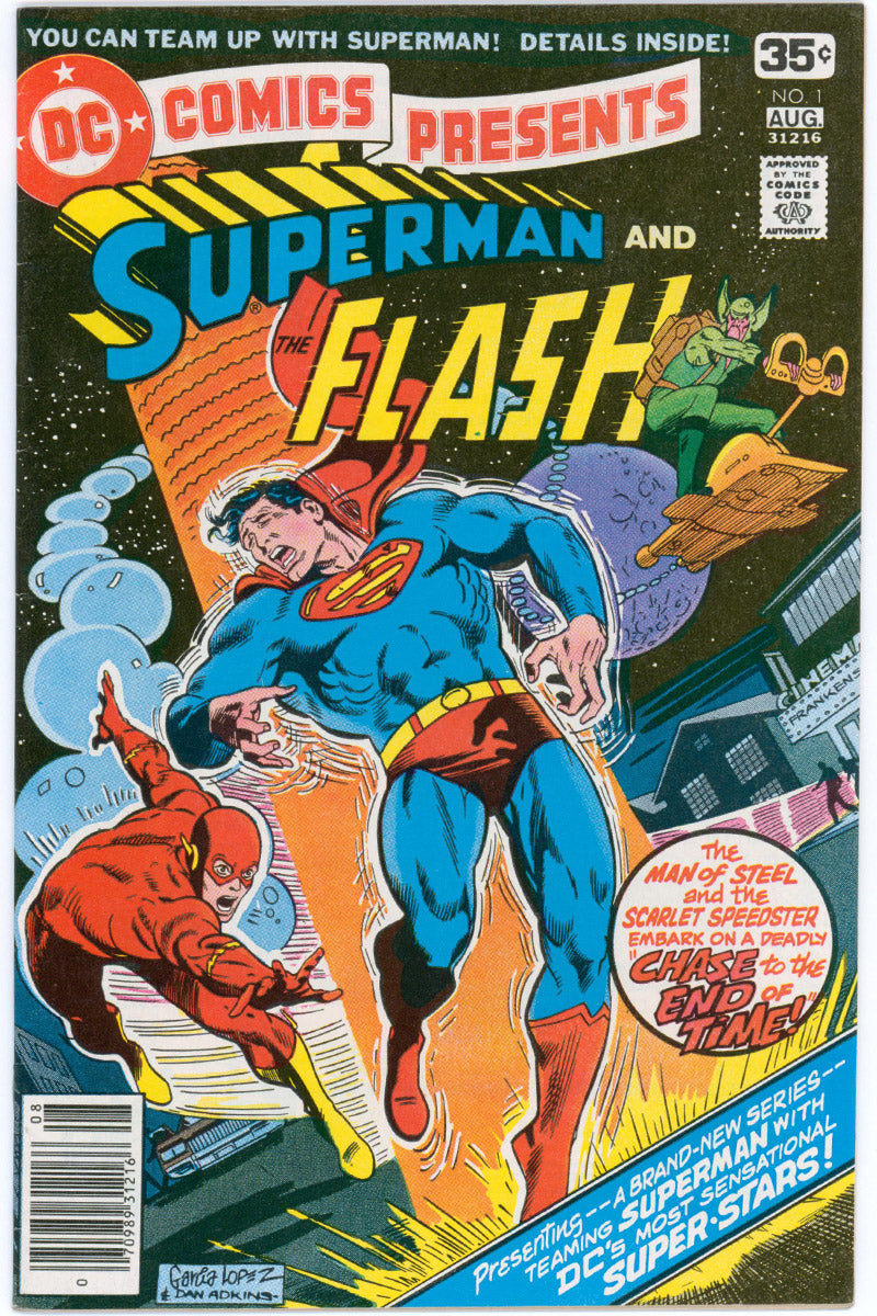 DC Comics Presents 001 - Superman & The Flash - 1978 FN/VF