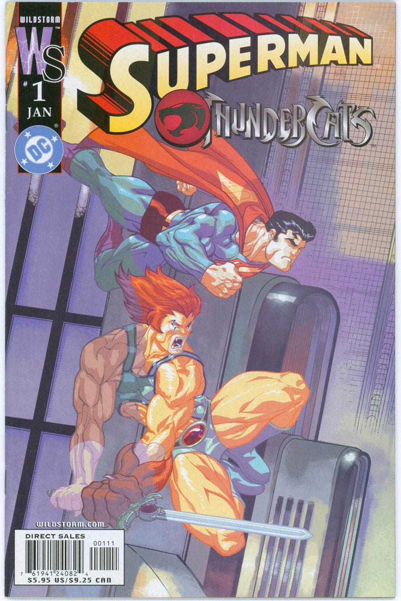 Superman / Thundercats 1 - Ed McGuinness Variant - 2004 VF+
