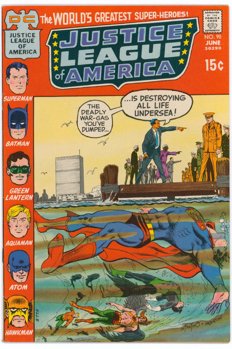 Justice League Of America 090 - 1971 VF/NM