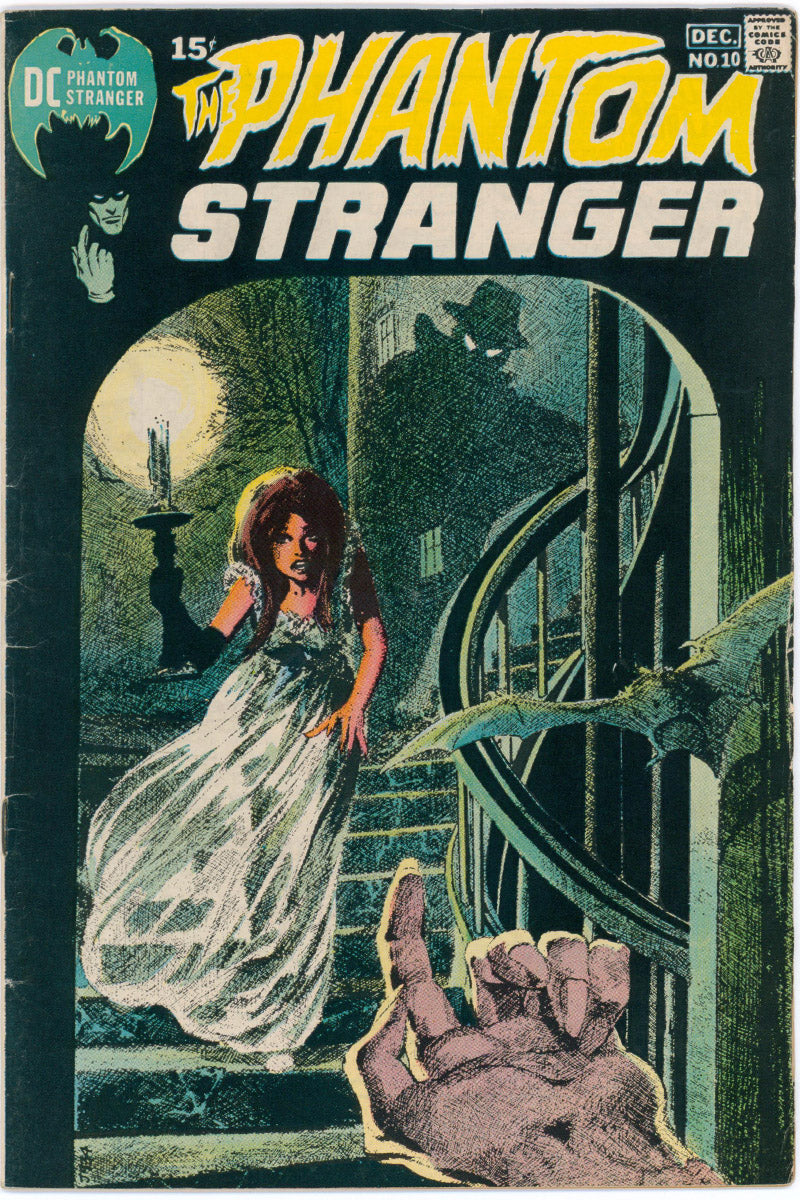 Phantom Stranger 10 - Neal Adams Grey Tone Cover - 1970 VG