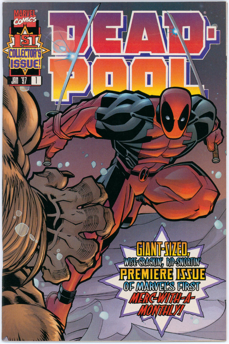 Deadpool Vol 2. 01 - 1st Ongoing Solo Title - 1997 VF/NM