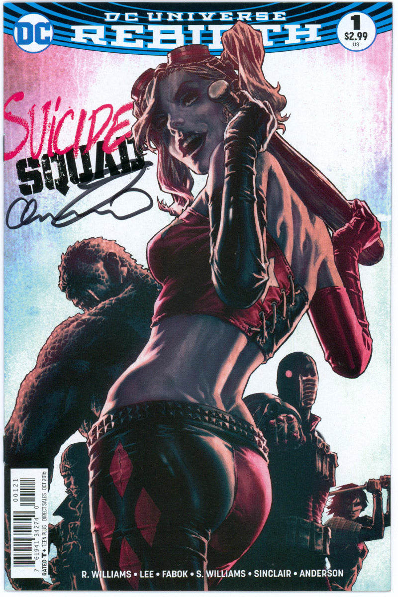 Suicide Squad Vol 4. 01 - Signed By Lee Bermejo - 2016 VF/NM