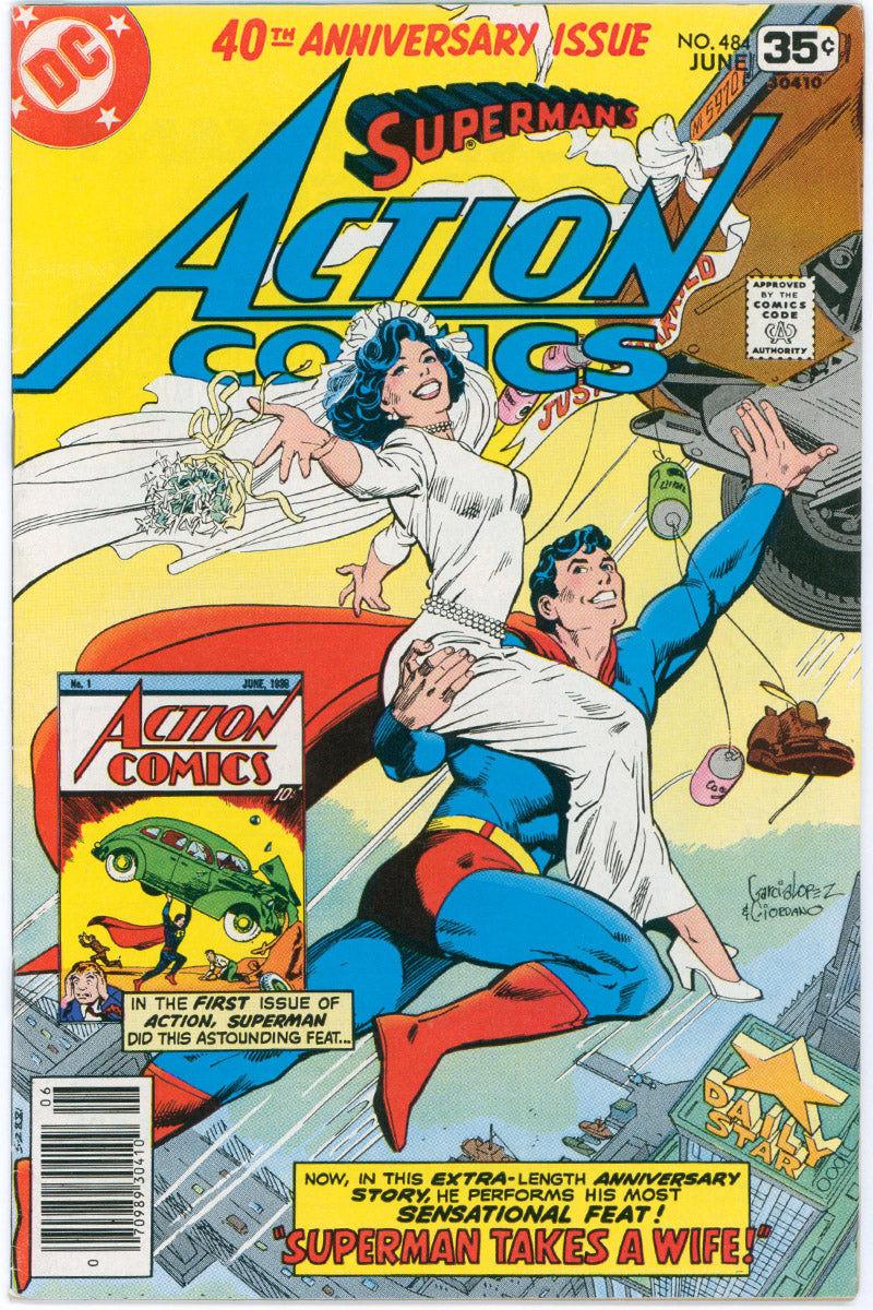 Action Comics 0484 - Mark Jewelers Insert - 1978 FN+