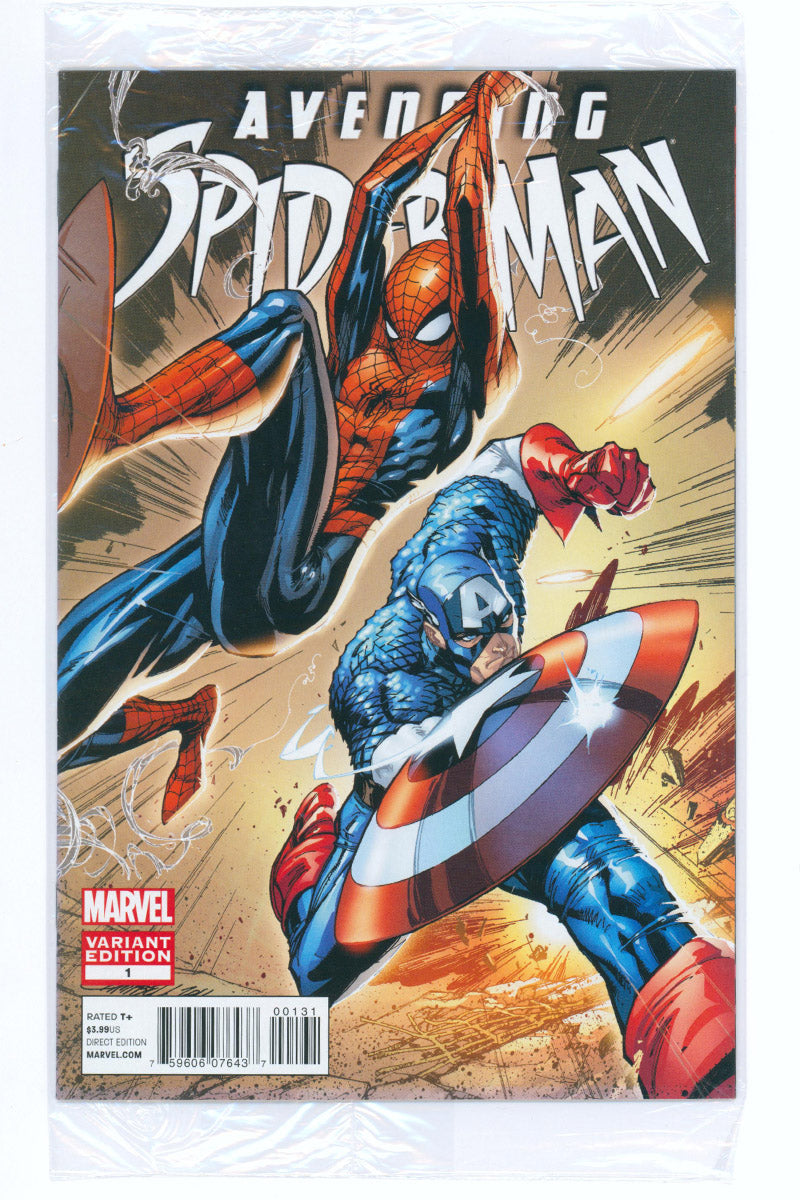 Avenging Spider-Man 01 - 1:100 J. Scott Campbell Variant - 2012 SEALED