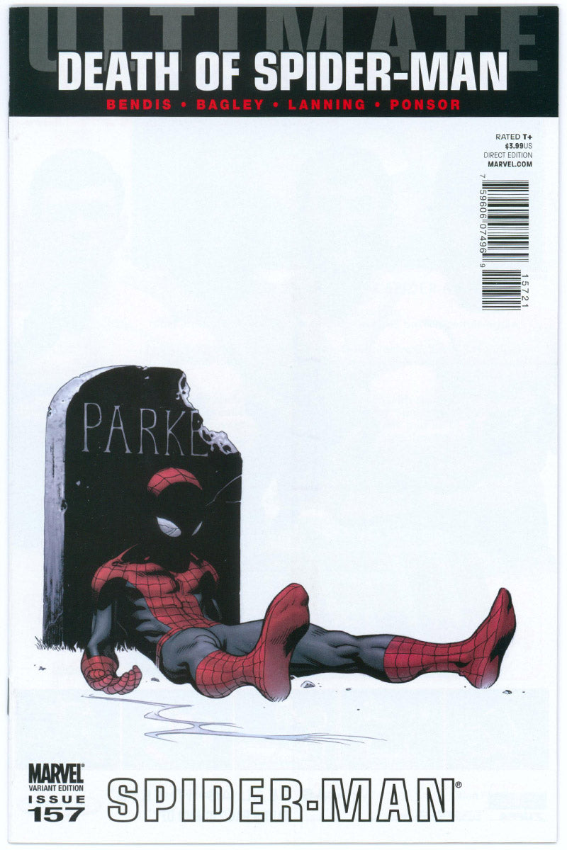 Ultimate Spider-Man Vol 2. 157 - 1:20 McGuinness Variant - 2011 NM-