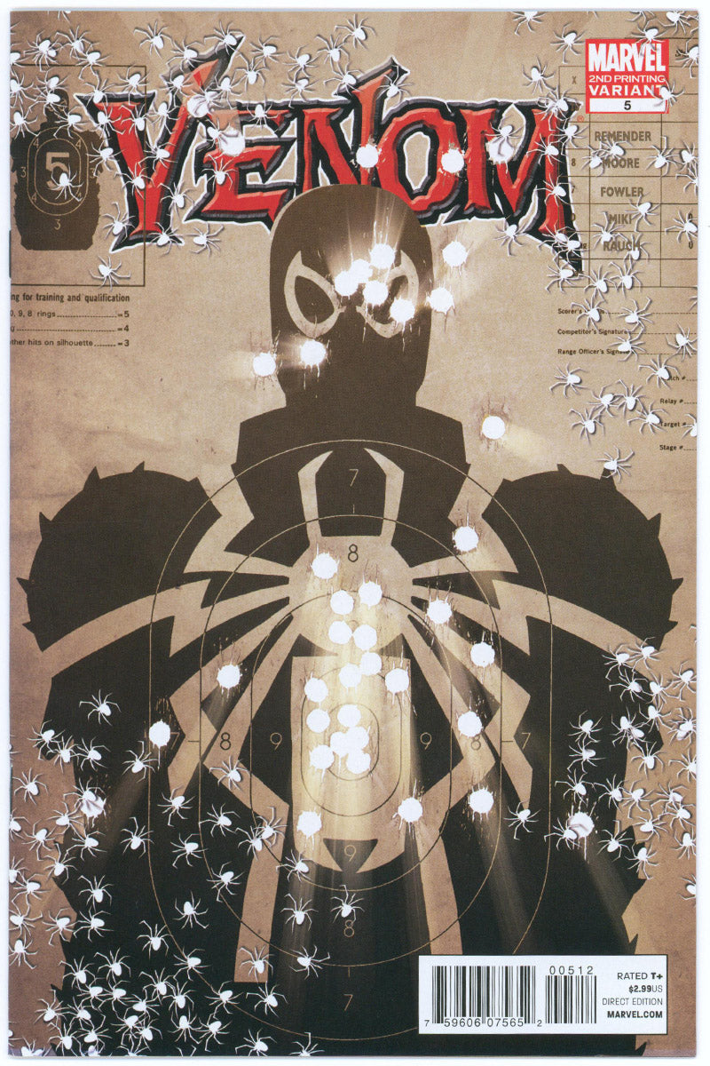 Venom Vol 2. 05 - 2nd Print Variant - 2011 NM