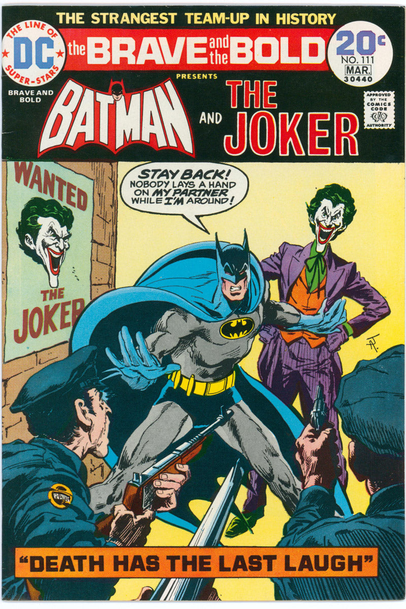 Brave And The Bold 111 - Jim Aparo Cover - 1974 FN+