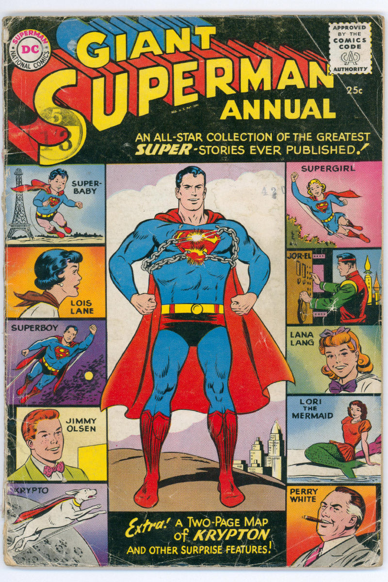 Superman Vol 1. Annual 01 - 1960 GD+