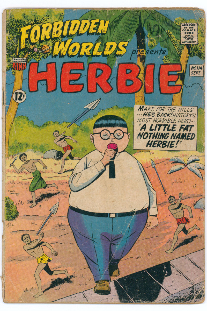 Forbidden Worlds 114 - 1st Cover App. Herbie - 1963 GD+
