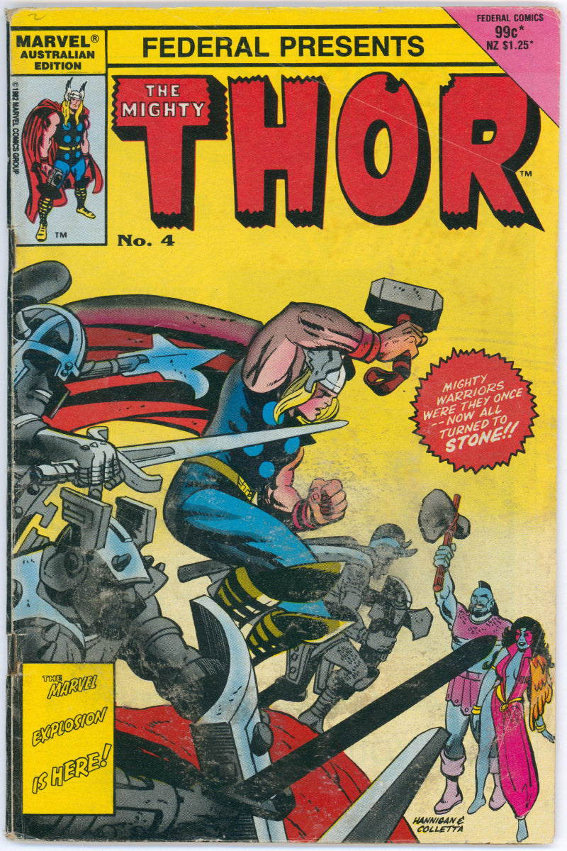 Thor 04 - Australian Edition - 1984 VG-