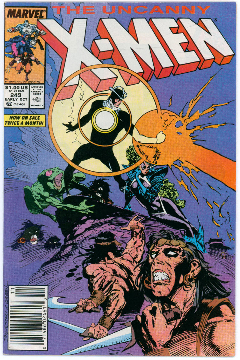 X-Men Vol 1. 249 - Mark Jewelers Insert - 1989 VF