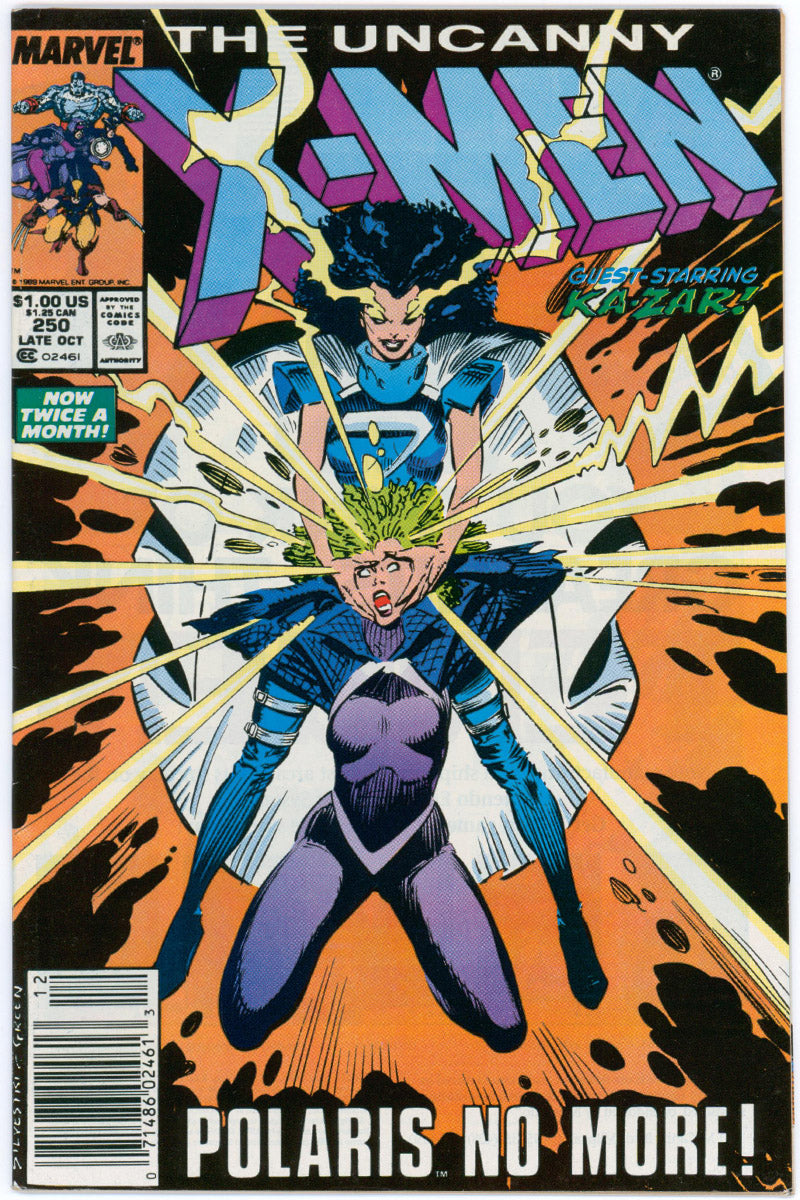 X-Men Vol 1. 250 - Mark Jewelers Insert - 1989 VF/NM