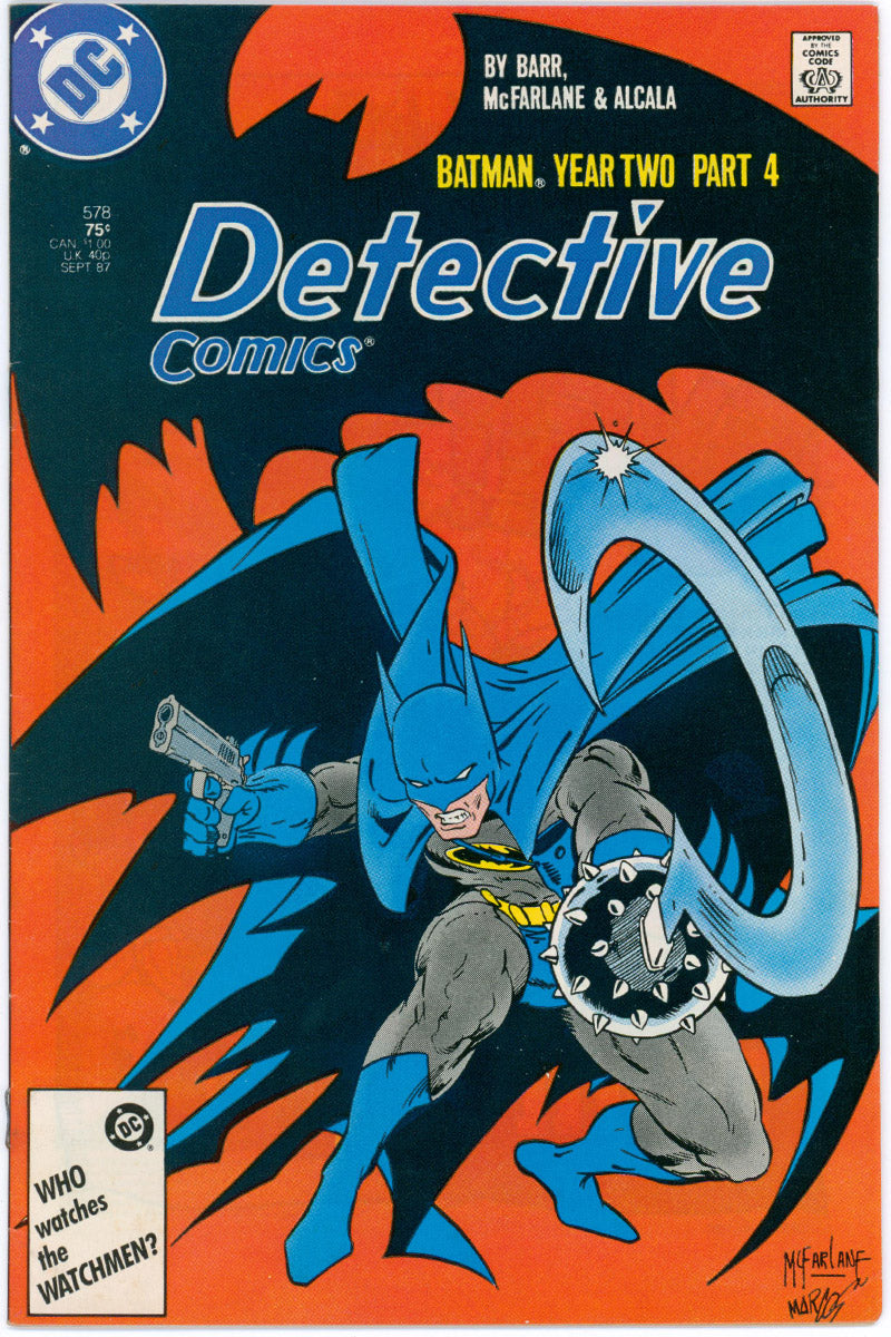 Detective Comics 0578 - Todd McFarlane Cover - 1987 FN/VF