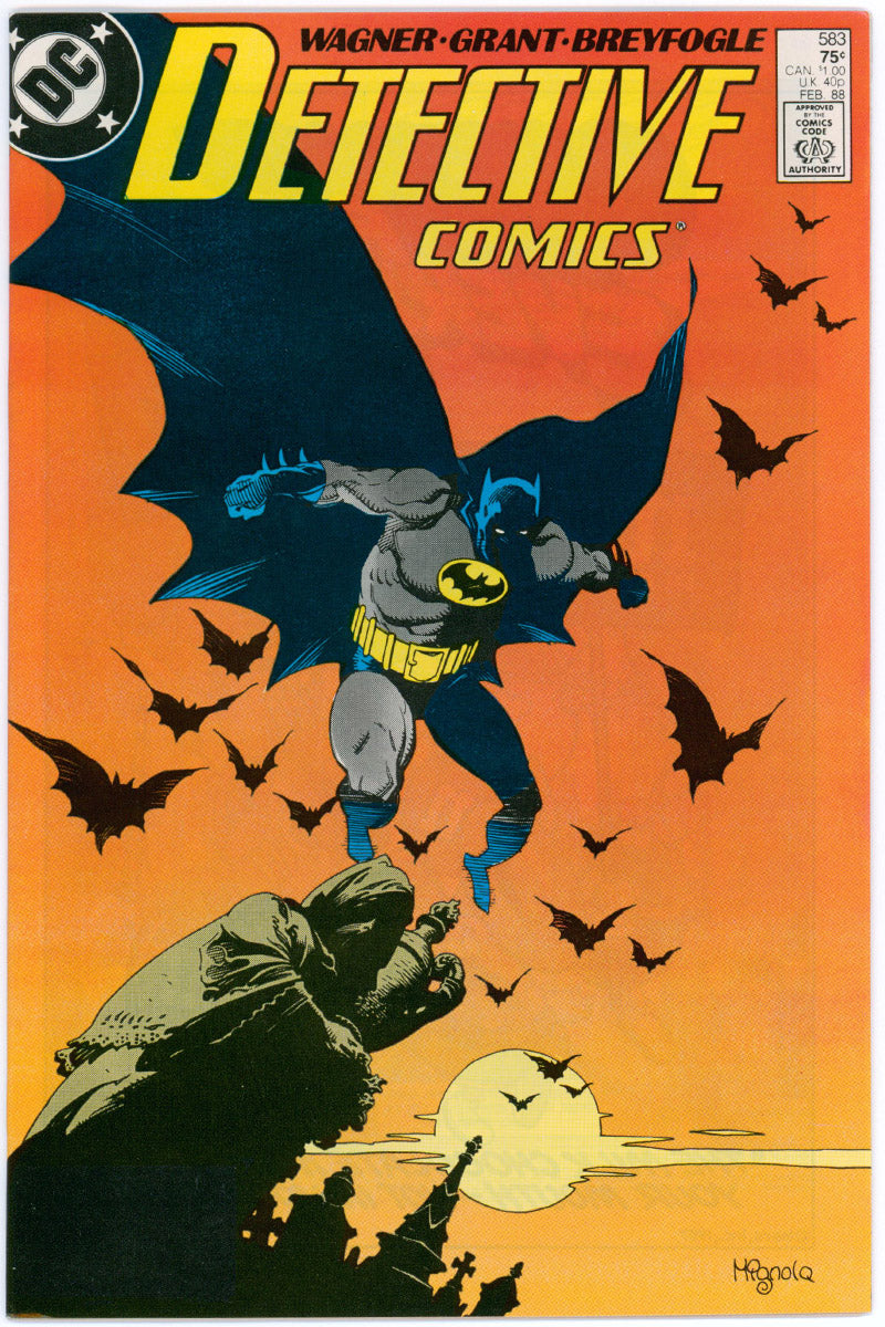 Detective Comics 0583 - Mike Mignola Cover - 1988 VF+