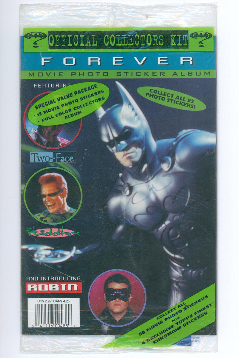 Batman Forever: Sticker Album - 1995 SEALED