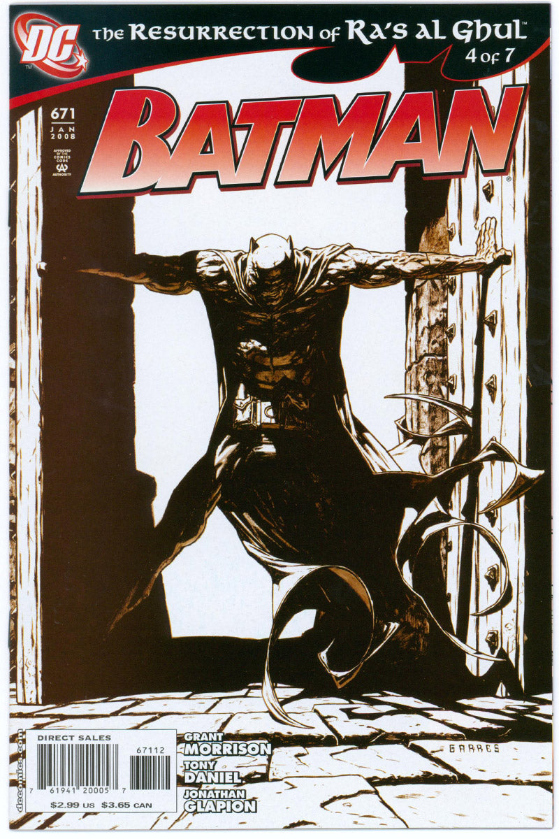 Batman Vol 1. 671 - 2nd Print Variant - 2008 VF/NM