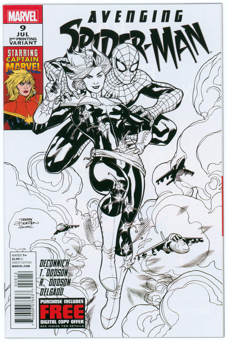 Avenging Spider-Man 09 - 2nd Print Variant - 2012 VF/NM