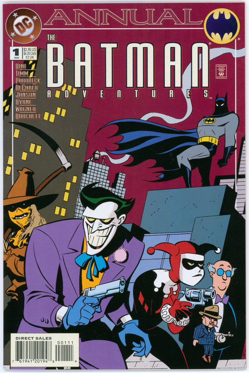 Batman Adventures Annual 1 - 3rd App. Harley Quinn - 1994 VF/NM