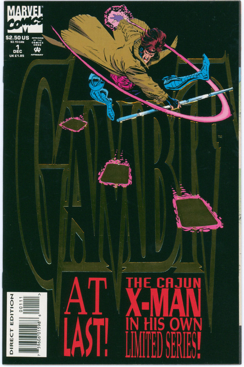Gambit 1 - Foil Cover - 1993 VF/NM